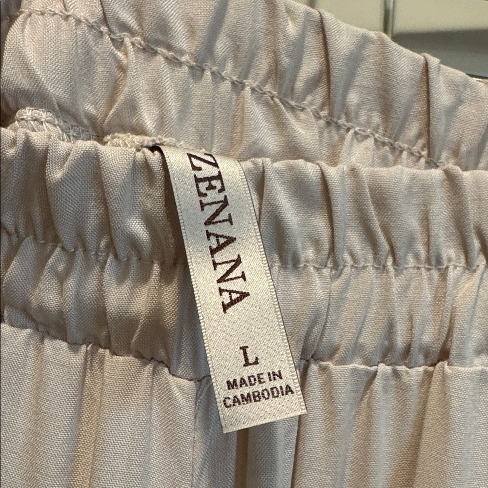 Zenana Woven Cami & Pants Set - Picture 8 of 8